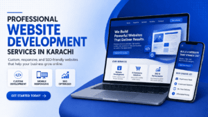 Website Development Company in Karachi – Kilobytes Solutions custom responsive SEO-friendly web design